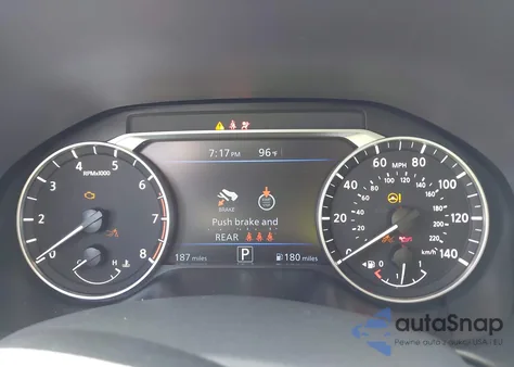 2025 Nissan Altima Sr Awd from USA, damaged, VIN 1N4BL4CW3SN337796